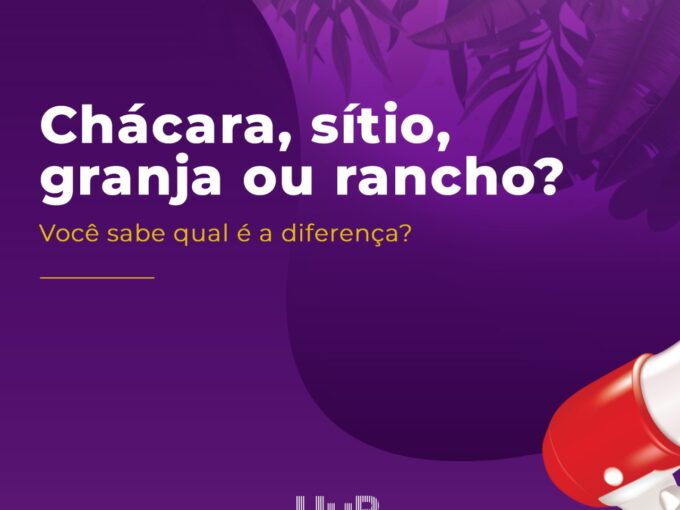 Chácara, sítio, granja ou rancho?